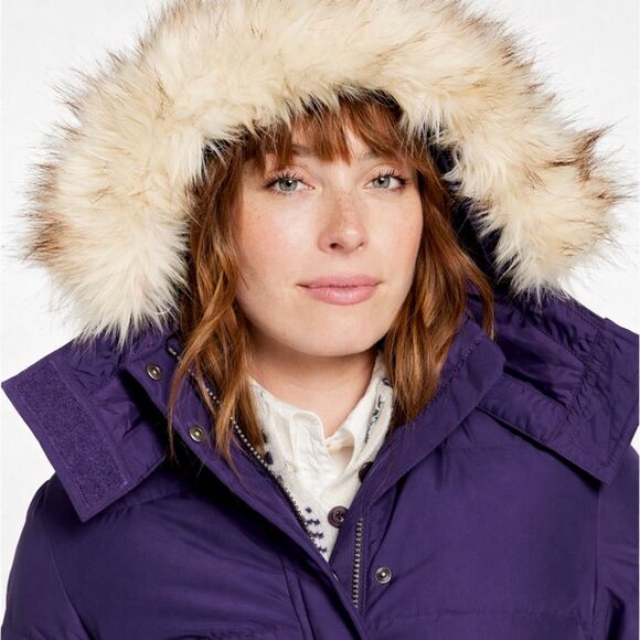 L.L. Bean Women's Ultrawarm Down Jacket In Purple Size S - Picture 3 of 9